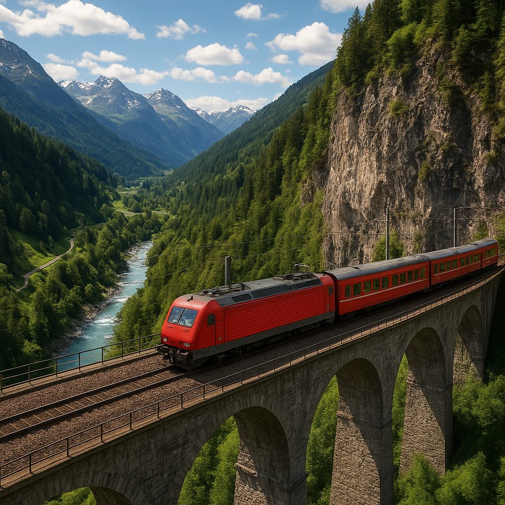 Najpiękniejsze trasy kolejowe w Europie