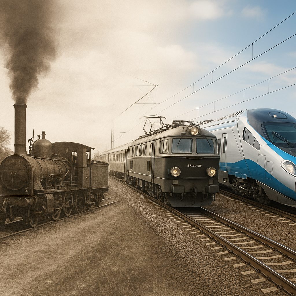 Historia kolei w Polsce – od pierwszej linii do nowoczesnych pendolino