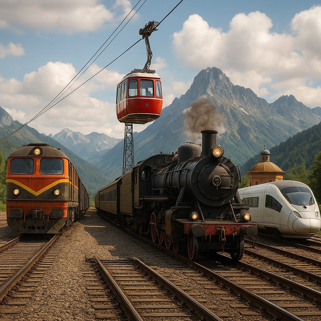 Kolejowe ciekawostki z całego świata