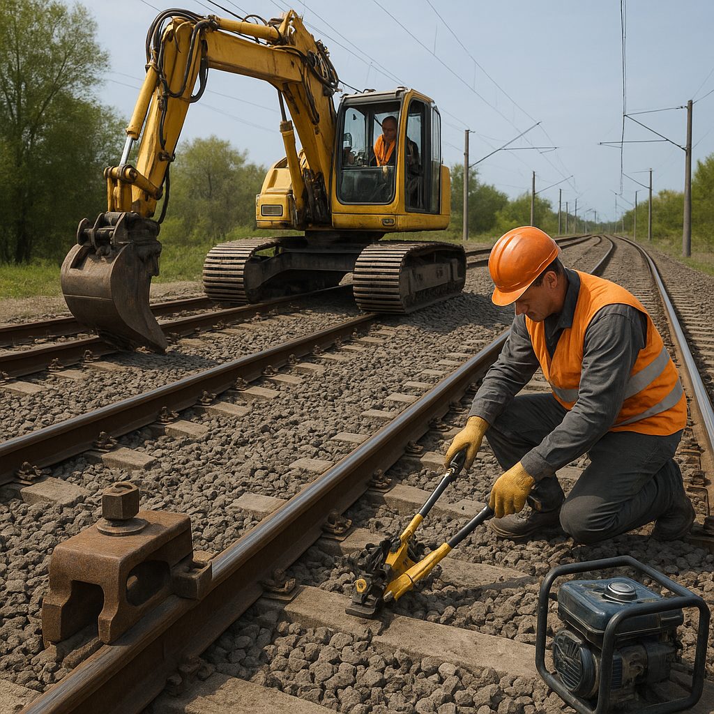 Jak wygląda konserwacja torowiska