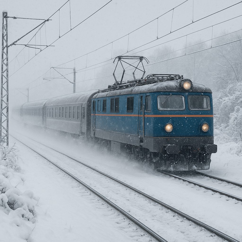 Jak wygląda zimowa eksploatacja kolei