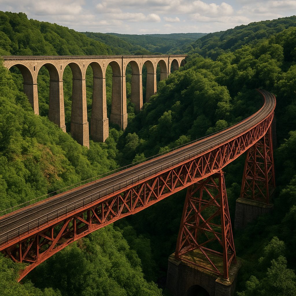 Niezwykłe mosty i wiadukty kolejowe świata