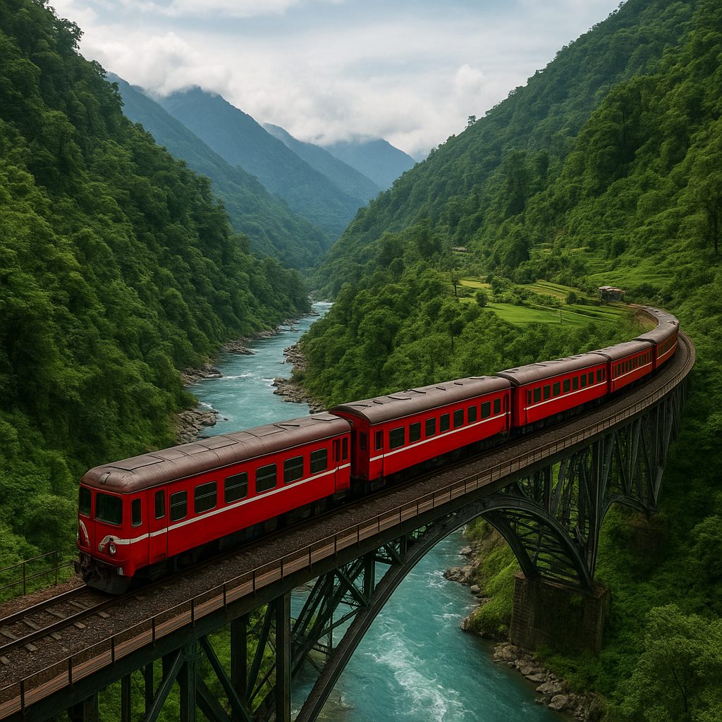 Najpiękniejsze kolejowe trasy turystyczne w Azji