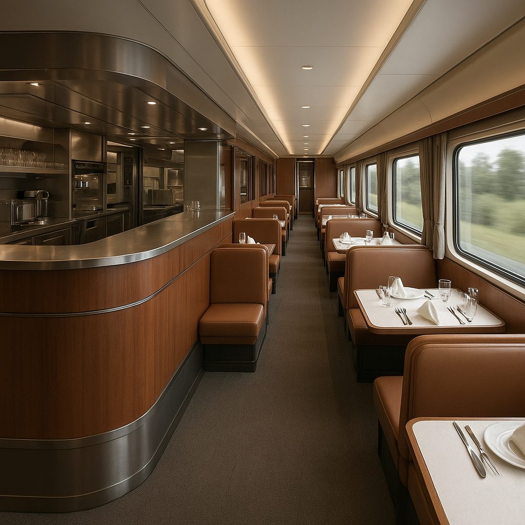 Jak działa wagon restauracyjny