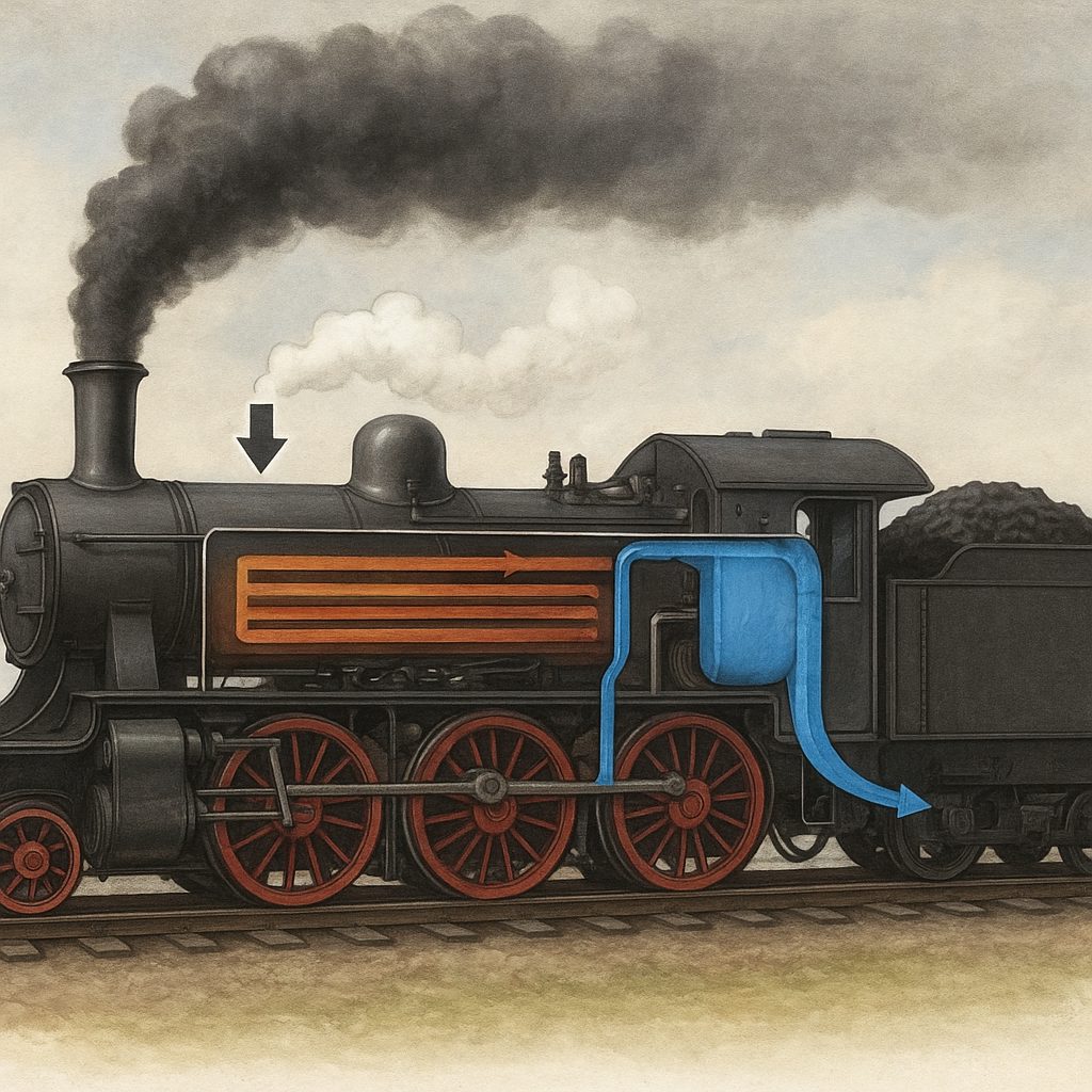 Jak działa lokomotywa parowa
