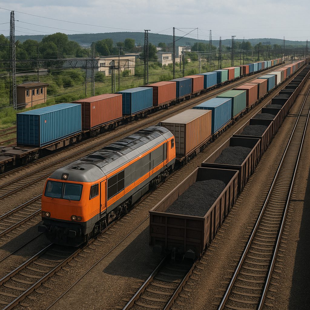 Jak wygląda logistyka ruchu pociągów towarowych