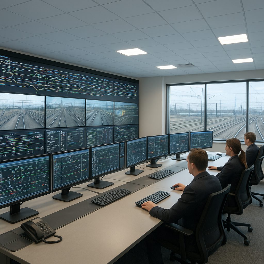 Nowoczesne centra sterowania ruchem kolejowym