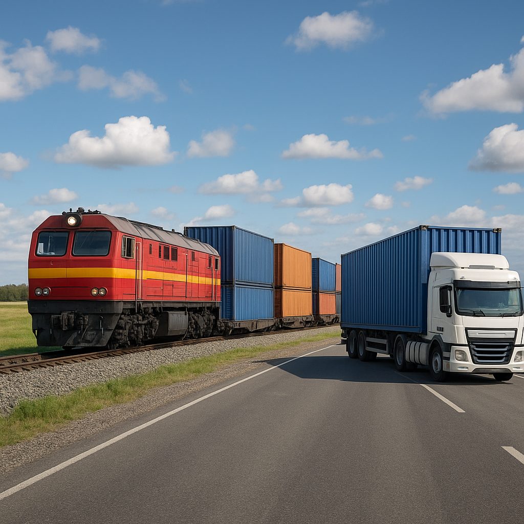 Kolej a transport intermodalny