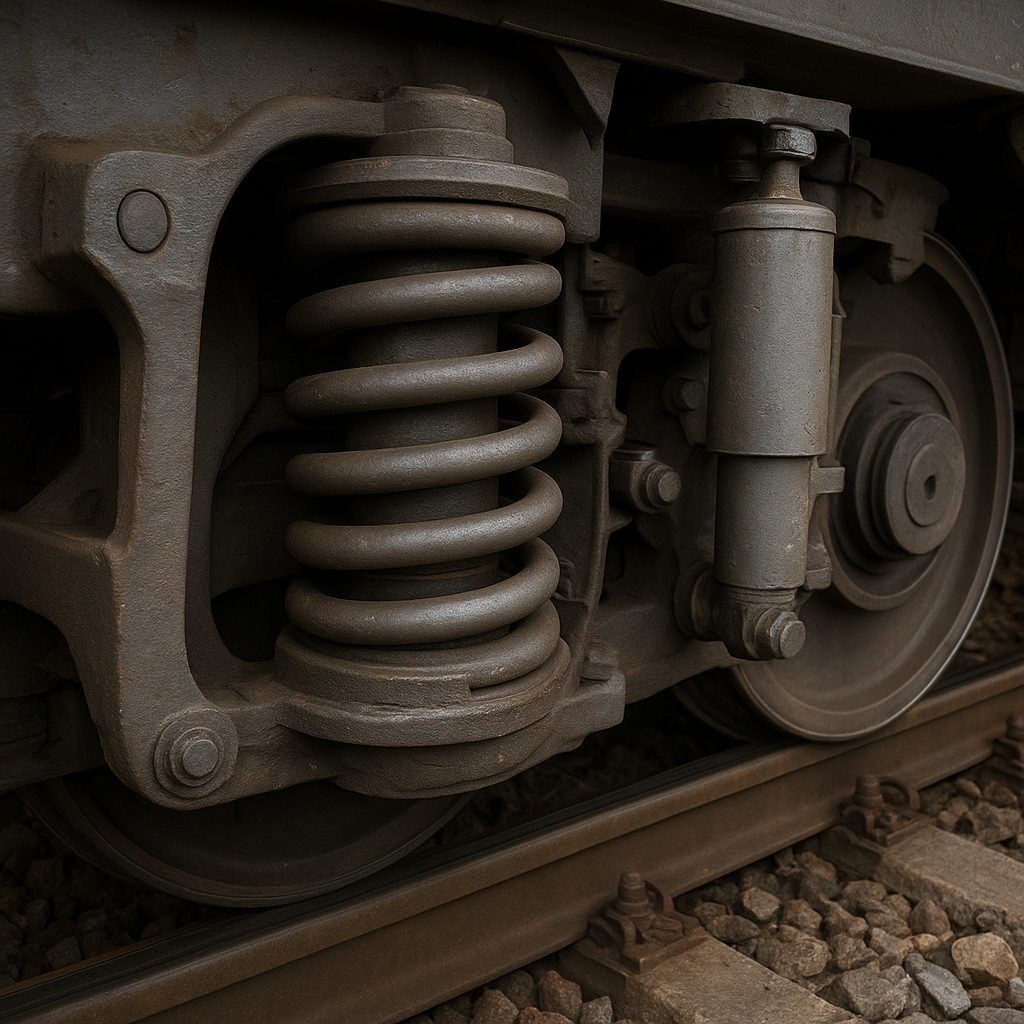 Jak działa amortyzacja w pociągu