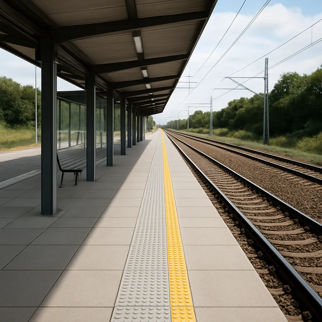 Jak wygląda budowa peronu kolejowego