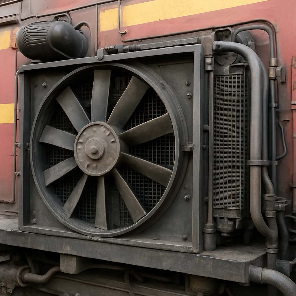 Jak działa chłodzenie w lokomotywie