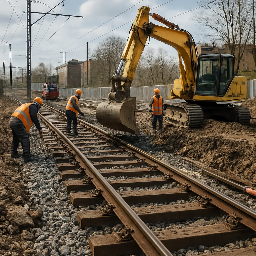 Jak wygląda remont torowiska