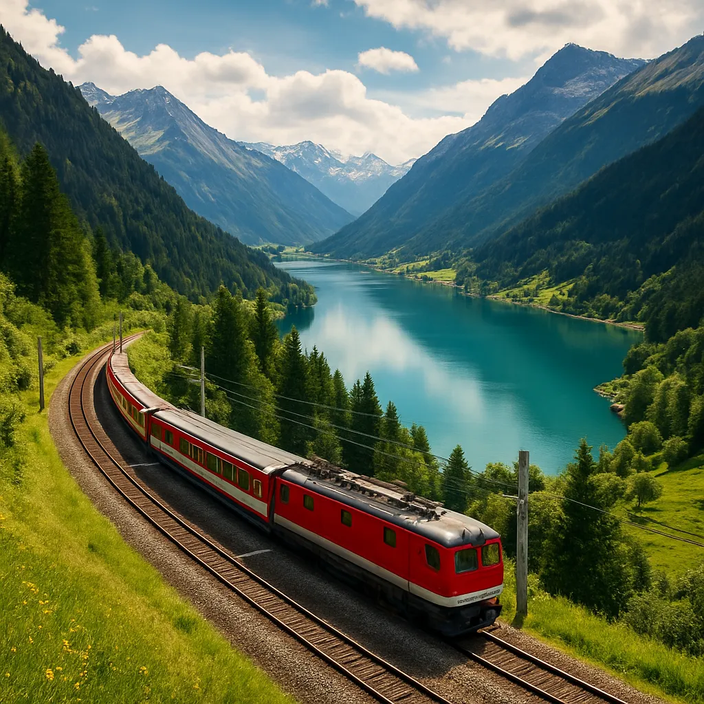 Najbardziej malownicze trasy kolejowe w Austrii