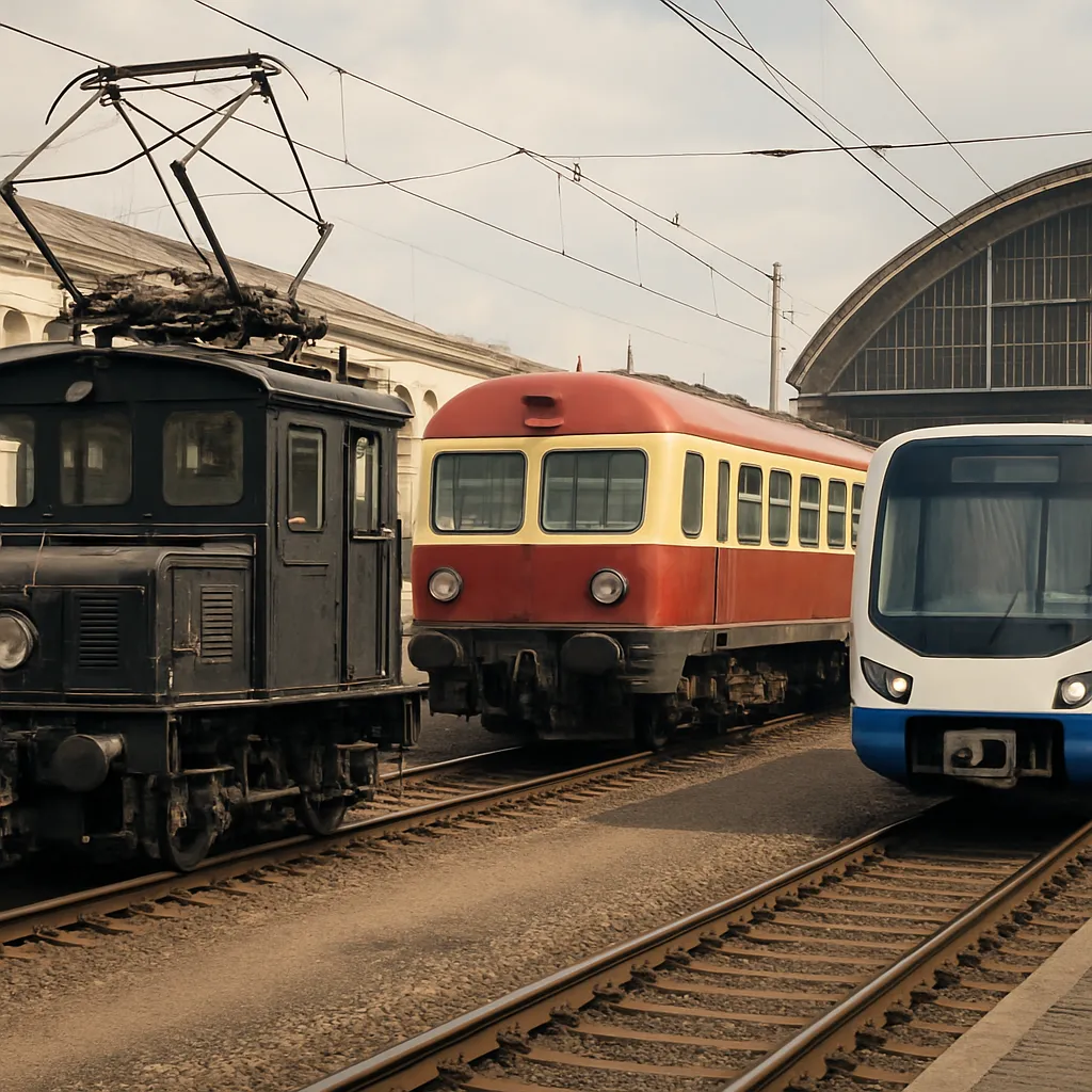 Historia kolei metropolitalnych